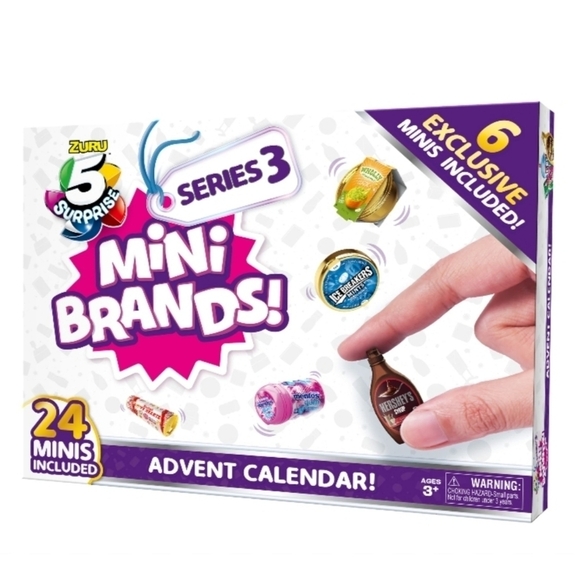 ZURU Mini Brands Christmas Advent Calendar Series 3 - Picture 1 of 5